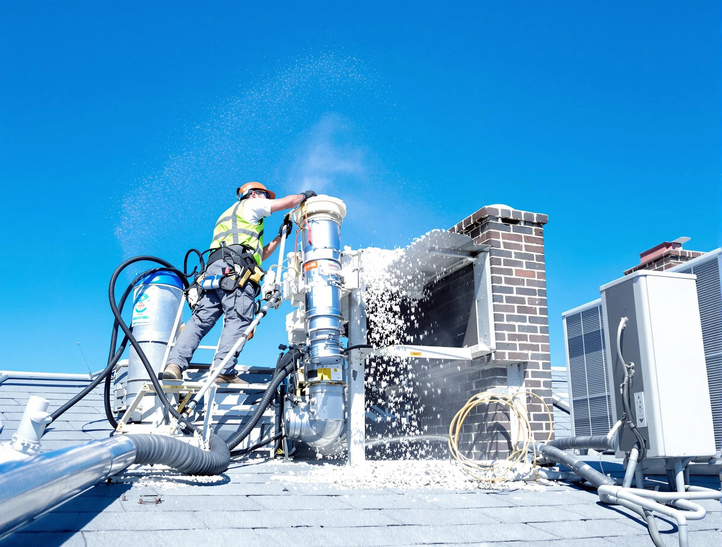 Expert roof dryer vent cleaning by Riverdale Dryer Vent Cleaning in Riverdale