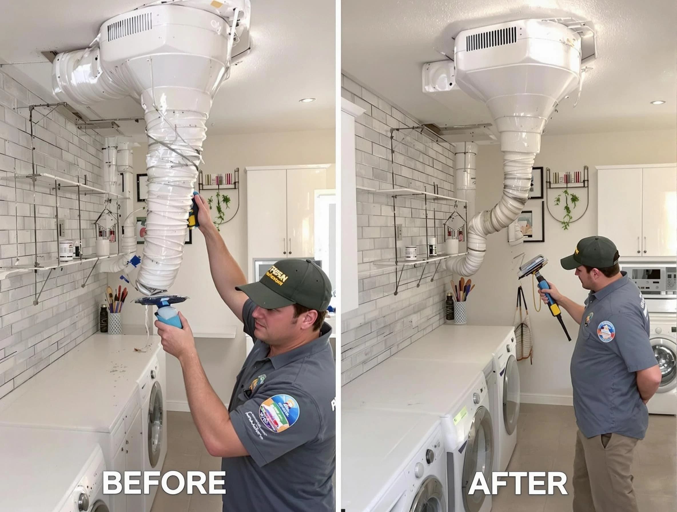 Professional dryer exhaust vent cleaning by Riverdale Dryer Vent Cleaning in Riverdale
