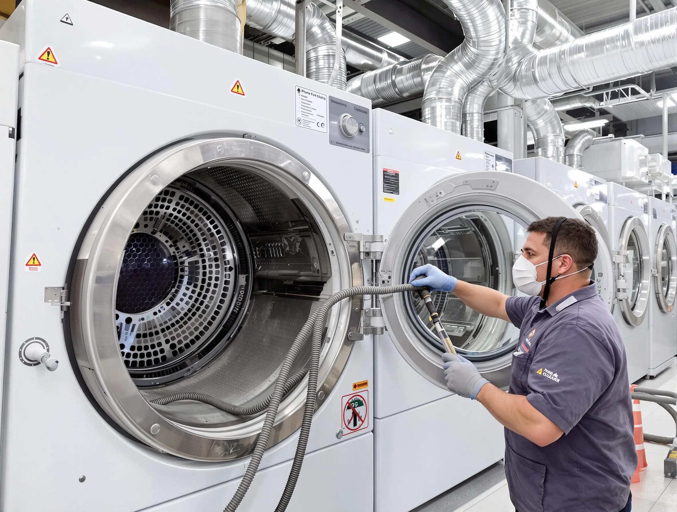 Industrial-grade dryer vent cleaning by Riverdale Dryer Vent Cleaning in Riverdale