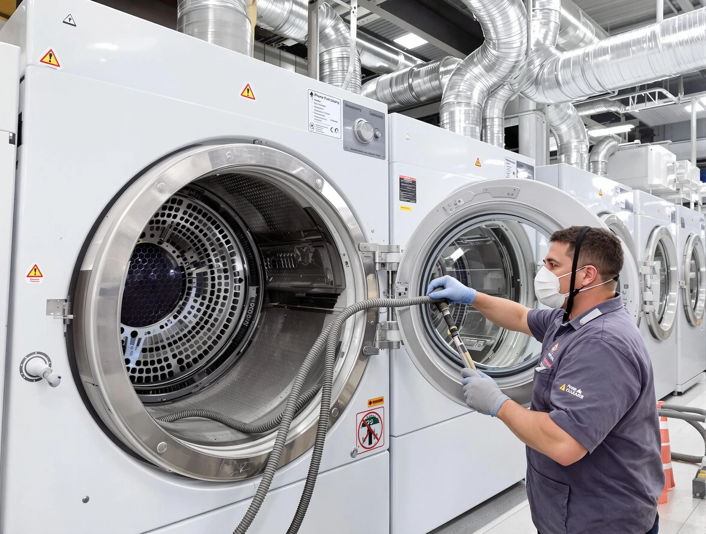 Industrial-grade dryer vent cleaning by Riverdale Dryer Vent Cleaning in Riverdale